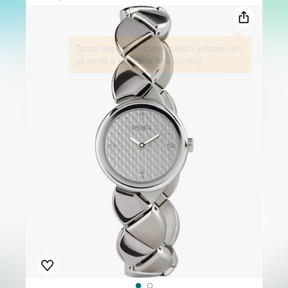 Women’s BREIL Stainless Steel Watch Silver Toned Timeless Classic Classy EUC - Picture 1 of 17